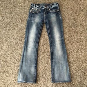 Super Cute Boot Cut Miss Me Jeans!!